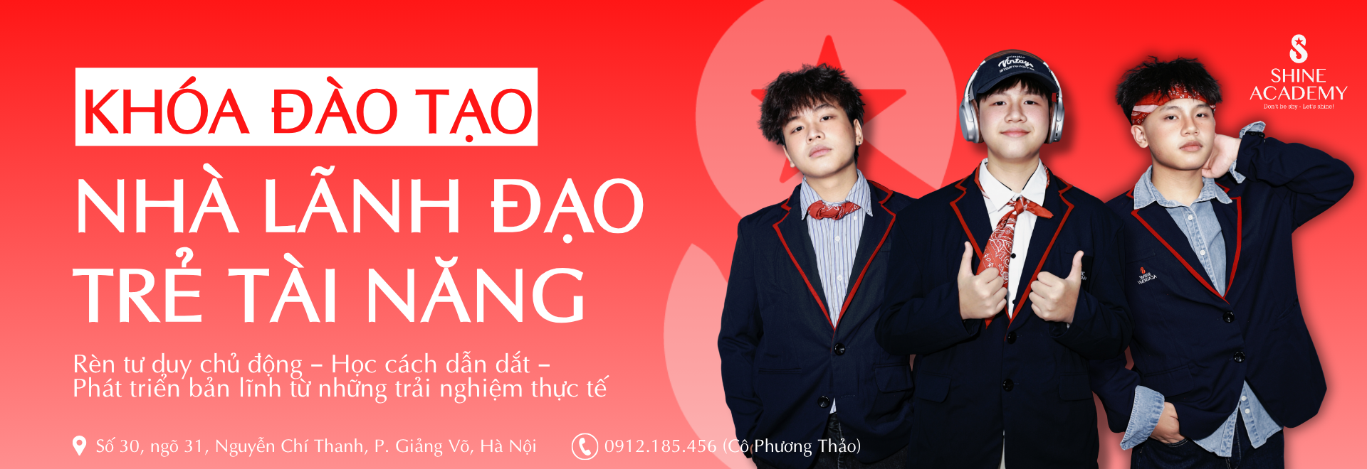 Khoá đào tạo Nhà lãnh đạo trẻ tài năng